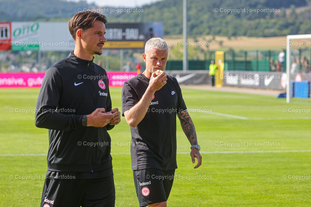 BQ3I2126 | 18.07.2023; Testspiel; Sibre Sportzentrum Haarwasen; TSV Steinbach Haiger - Eintracht Frankfurt; Ergebnis: 2:1 (1:1)