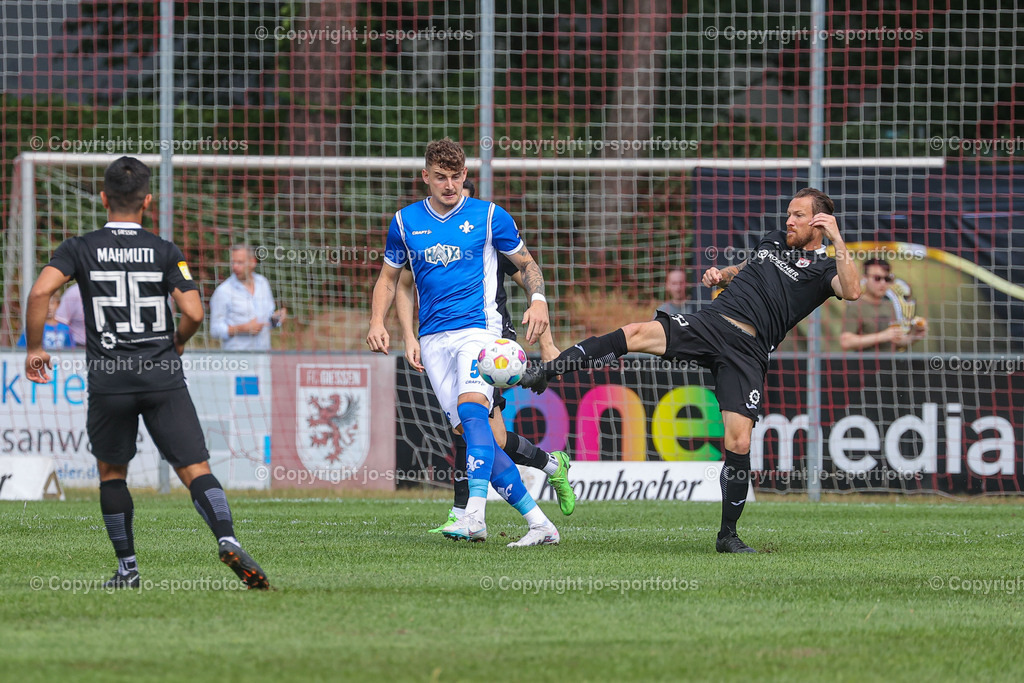 Giessen_Darmstadt (71) | 16.07.2023; Testspiel; Waldstadion Gießen; FC Gießen - SV Darmstadt 98; Ergebnis: 2:0 (0:0)