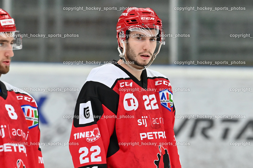 HDD Jesenice vs. EC Bregenzerwald 30.9.2022 | #22 Svetina Erik