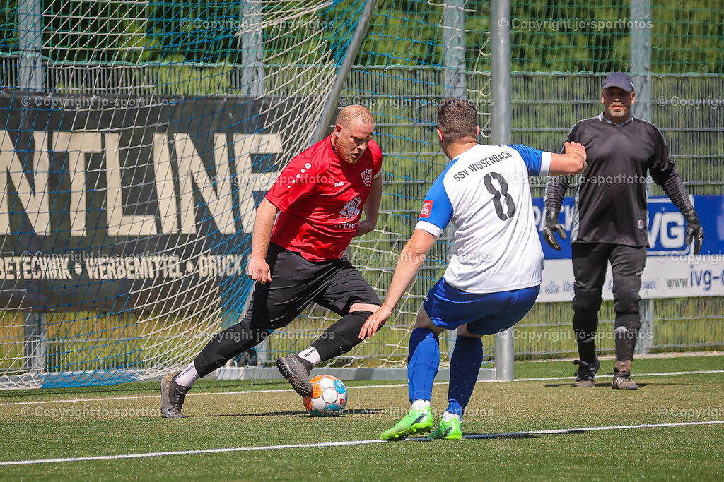 BQ3I6655 | 03.06.2023; Kreisliga B Dillenburg; Kunstrasenplatz Wissenbach; SSV Wissenbach - FC Flammersbach; Ergebnis 6:0 (2:0)
