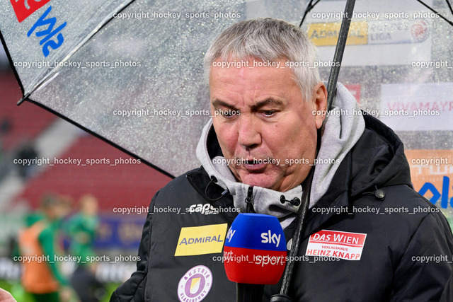 Austria Klagenfurt vs. SK Rapid 10.3.2024 | Headcoach Austria Klagenfurt Peter Pacult