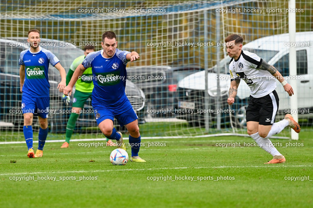 SV Dellach Gail vs. SV Spittal 26.10.2023 | #7 Benedikt Kaltenhofer, #77 Armin Lulic, #9 Tom Zurga