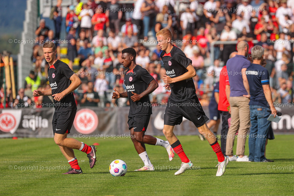 BQ3I2343 | 18.07.2023; Testspiel; Sibre Sportzentrum Haarwasen; TSV Steinbach Haiger - Eintracht Frankfurt; Ergebnis: 2:1 (1:1)