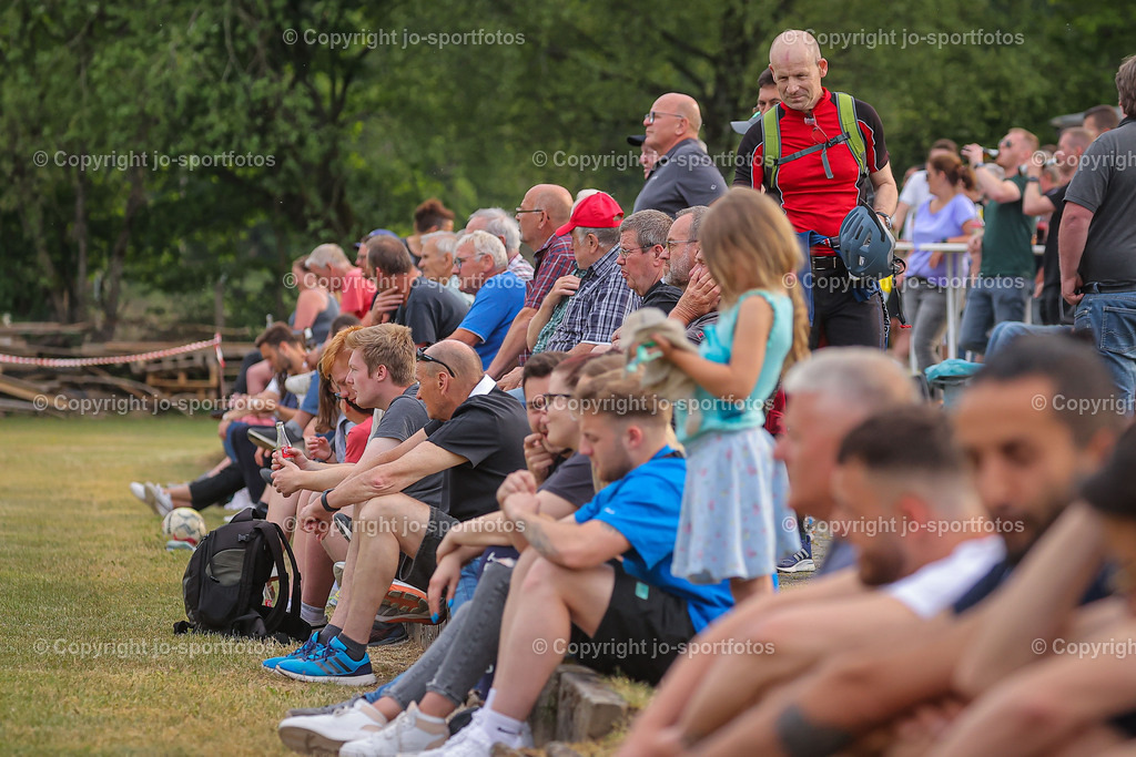 BQ3I3158 | 09.06.2023; Relegation zur Kreisliga B Dillenburg; Rasenplatz Hirzenhain; SSV Hirzenhain - TSV Ballersbach II; Ergebnis: 1:3 (1:2)