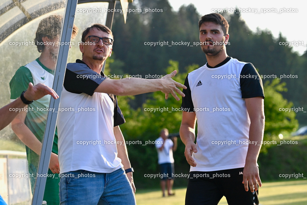 ASKÖ Köttmannsdorf vs. SV Feldkirchen 2.6.2023 | Headcoach SV Feldkirchen Michael Johann Lattacher, #ET Jakov Soldo