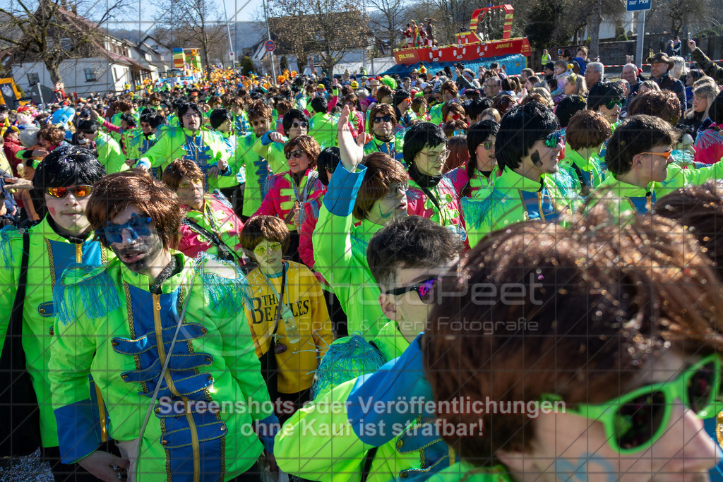 20250302_144517_1243 | #,Donzdorfer Fasnetsumzug, Kulturring Donzdorf, Donzdorfer Fasnet, Kampagne 2025, Friedhofstraße, 73072 Donzdorf, 02.03.2025 - 14:00 Uhr,Foto: PhotoPeet-Eventfotografie/Peter Harich