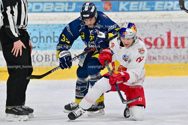 EK Zeller Eisbären vs. Redbull Eishockey Akademie 9.2.2023 | #39 Wilenius Tomi Kristian, #19 Predan Aljaz