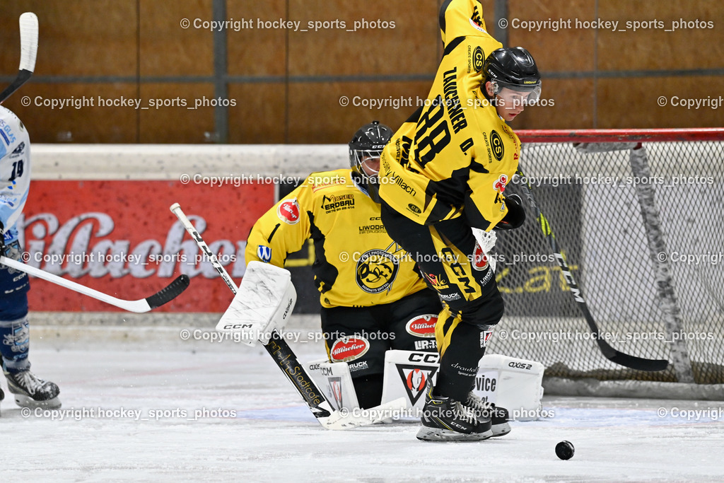 EC Spittal Hornets vs. ESC Steindorf 28.10.2023 | #1 Zauchner Rene, #88 Zauchner Daniel