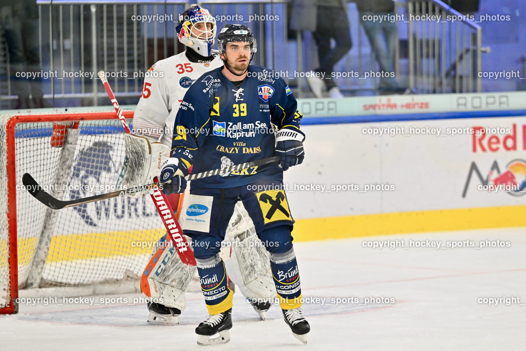 Red Bull Juniors vs. EK Zeller Eisbären 20.10.2022 | #39 Wilenius Tomi Kristian, #35 Egger Luca