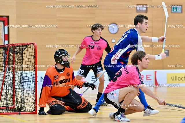 VSV Unihockey vs. Wiener Floorballverein 11.9.2022 | #80 Bernhard Bezucha, #3 Jesse Laukkanen, #19 Philipp Seiser, #29 Jonas-Justus Dopona