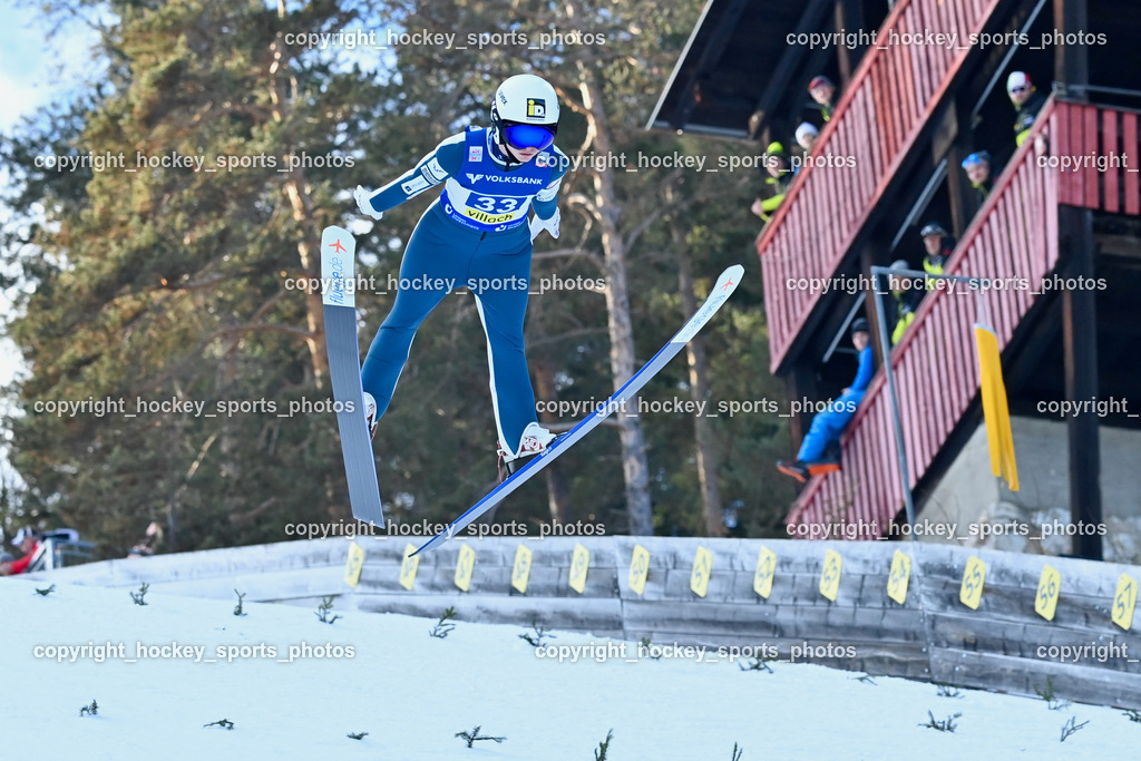 Weltcup Skispringen Villach Damen 29.12.2022 | #33 RAUTIONAHO Jenny