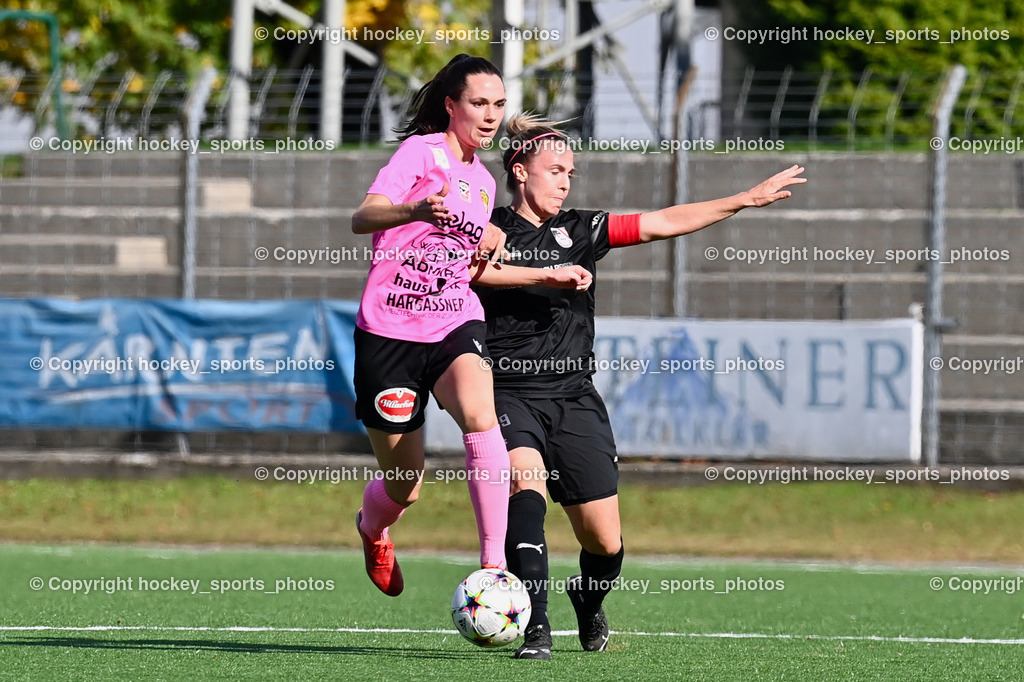 Liwodruck Carinthians Hornets vs. SVK Wildcats 23.10.2022 | #18 Laura Therese Kert, #19 Irina Wurzinger