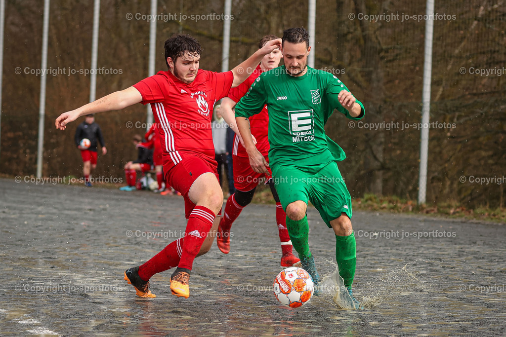 Hammerweiher Eibach (57) | 19.03.2023; Kreisliga B Dillenburg; Hartplatz Mandeln; SG Hammerweiher - TSV Eibach; Ergebnis: 0:3 (0:2)