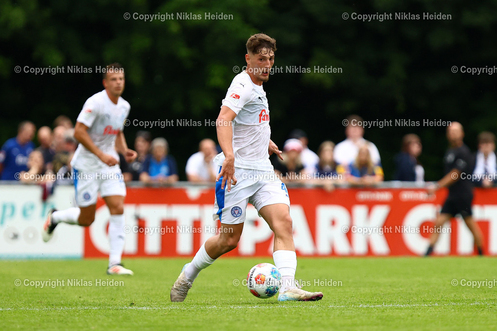 NH_SCWeicheFlensburg08_HolsteinKiel_Testspiel_28062025 | #48 Hamza Muqaj (Holstein Kiel)Fußball I Herren I Freundschaftsspiel I Saison 2025-2026  I SC Weiche Flensburg 08 - Holstein Kiel I 28.06.2025 I Manfred-Werner-Stadion - Realisiert mit Pictrs.com