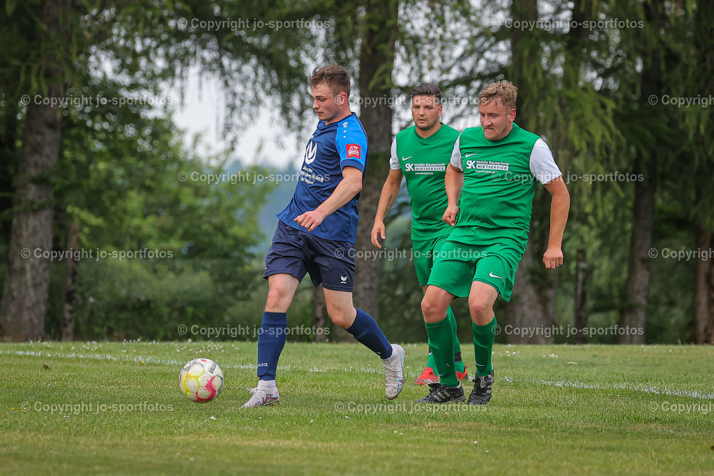 BQ3I3183 | 09.06.2023; Relegation zur Kreisliga B Dillenburg; Rasenplatz Hirzenhain; SSV Hirzenhain - TSV Ballersbach II; Ergebnis: 1:3 (1:2)