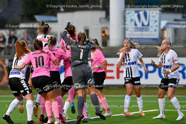 Liwodruck Carinthians Hornets vs. LASK Frauen 16.9.2023 | #10 Elisa Ciccarelli, #4 Tereza Kubickova, #1 Anja Meier