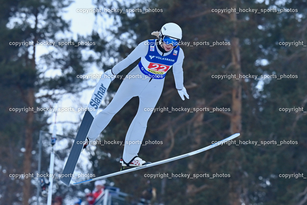 Weltcup Skispringen Villach Damen 28.12.2022 | #22 HARALAMBIE Daniela