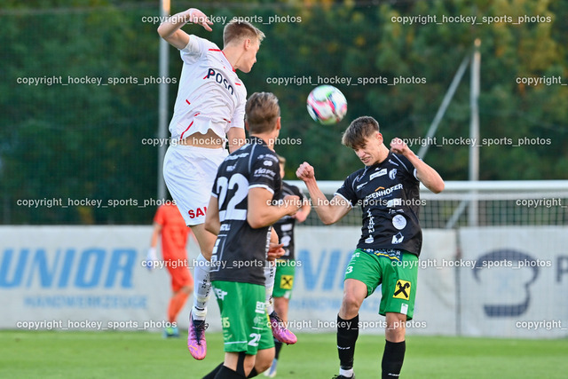 SAK Klagenfurt vs. FC Gleisdorf 09 2.9.2022 | #5 Matic Pavlic, #13 Dragan Smoljan