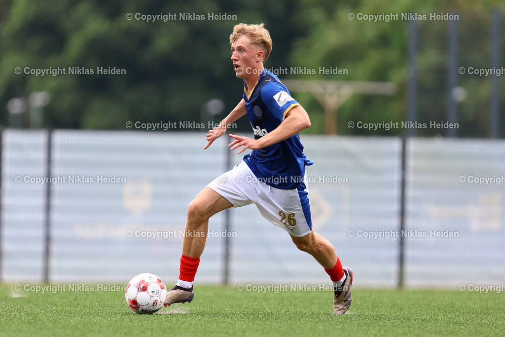 NH_HamburgerSVU21_HolsteinKielU23_Testspiel_20072025 | #26 Lasse Soldanski (Holstein Kiel U23)Fußball I Herren I Testspiel I Saison 2025-2026  I Hamburger SV U21 - Holstein Kiel U23 I 20.07.2025 I Alexander-Otto-Akademie - Realisiert mit Pictrs.com