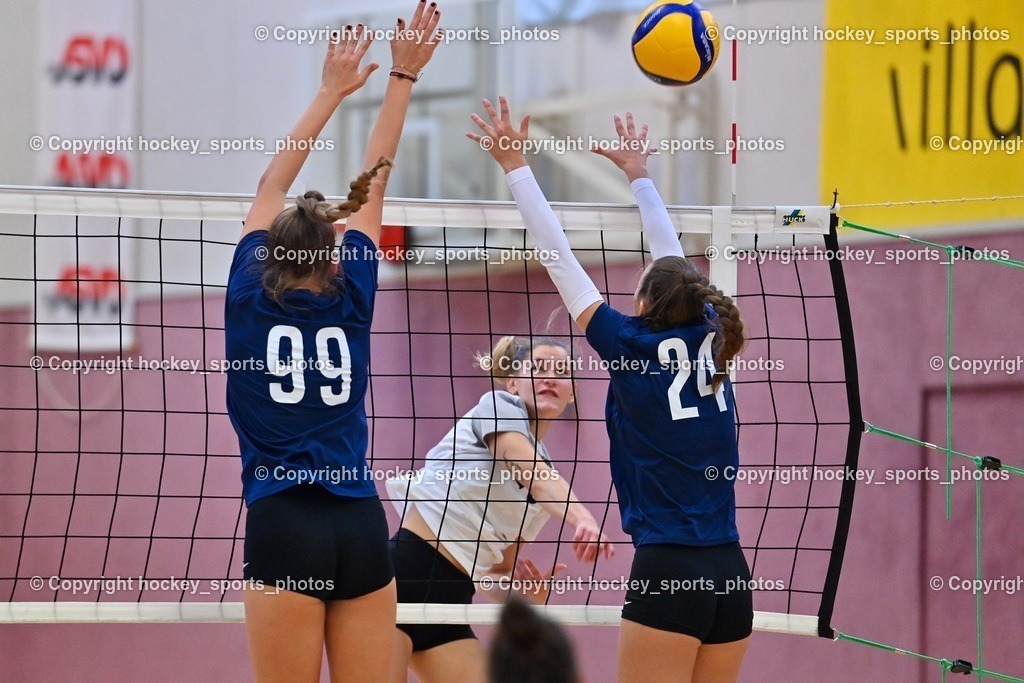 ASKÖ Volley Eagles vs. ATSC Kelag Wildcats 16.10.2022 | #99 HUSANOVIC Lana, #26 KUVEK Iva, #24 BRUGGER Marina