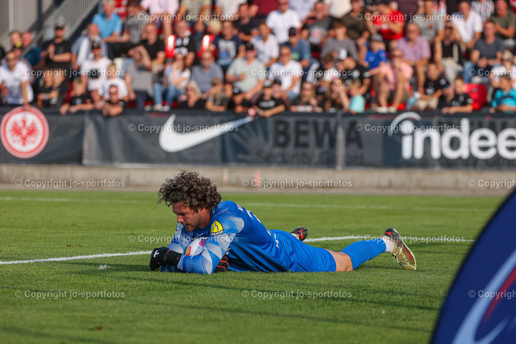 BQ3I3868 | 18.07.2023; Testspiel; Sibre Sportzentrum Haarwasen; TSV Steinbach Haiger - Eintracht Frankfurt; Ergebnis: 2:1 (1:1)