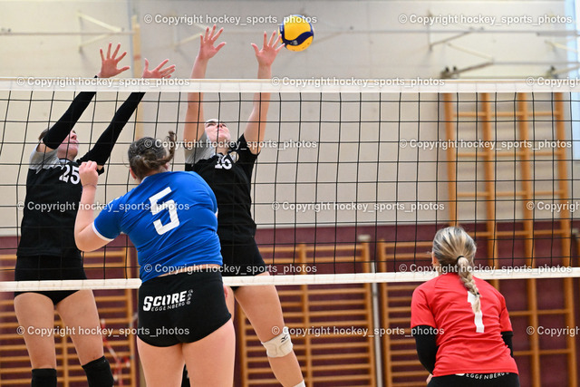 ASKÖ Volley Eagles vs. ATSE Graz 15.10.2023 | #25 SCHULER Chiara, #16 KÖFLER Tamy