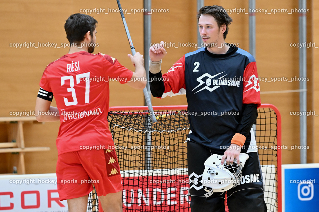 VSV Unihockey vs. Phönix Fireball Floorball SE 10.9.2023 | #37 Tamás Rési, #2 Erik Hotz