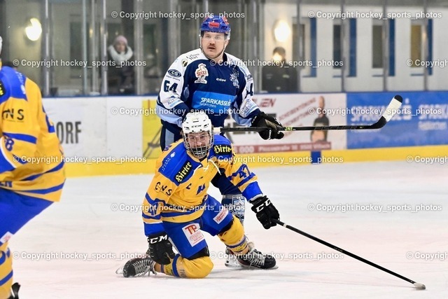 ESC Steindorf vs. EHC Althofen 13.1.2024 | #64 Stichauner Fabian, #47 Rainer Michael