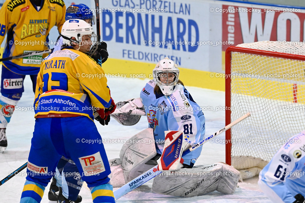 ESC Steindorf vs. EHC Althofen 10.12.2022 | #81 Adamitsch Anja, #23 Kurath Florian