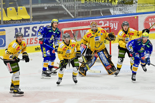 EC IDM Wärmepumpen VSV vs. HC Pustertal 14.10.2022 | #24 Spencer Matthew, #19 Hannoun Dante, #13 Collins Chris, #35 Sholl Tomas Joshua, #55 Sabolic Robert, #15 Jensen Morten Metz