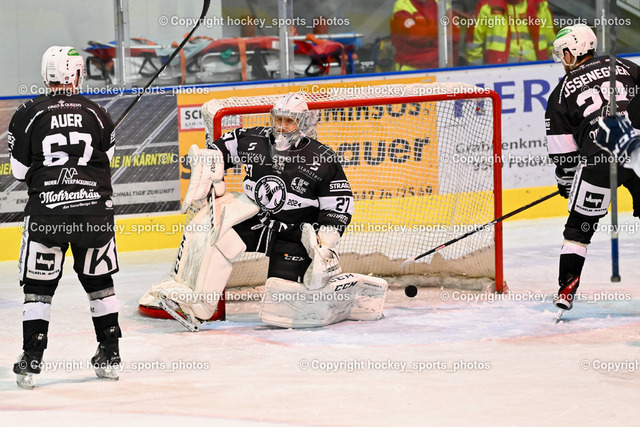 ESC Steindorf vs. SC Hohenems 11.3.2023 | #27 Fritz Matthias, Tor ESC Steindorf, #67 Auer Thomas, #28 Fussenegger Jürgen