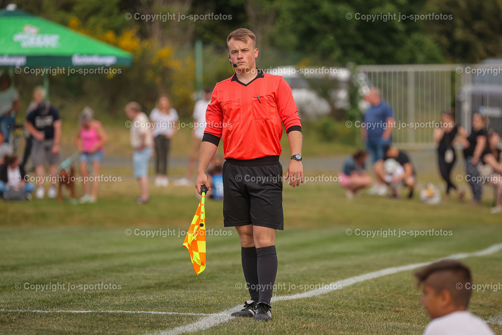 BQ3I0697 | 08.06.2023; Relegation Halbfinale Hinspiel zur Gruppenliga Gi/Mr; Rasenplatz Eiershausen; SG Eschenburg - RSV Büblingshausen; Ergebnis: 2:0 (1:0)