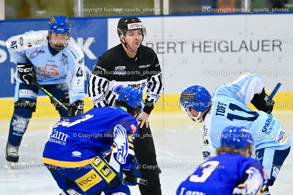 EC IDM Wärmepumpen VSV Juniors U20 vs. ESC Steindorf 6.1.2023 | #3 Prodinger Dominik, HOLZER Daniel Referee, #11 Toff Nico