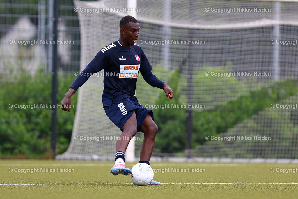 NH_BillstedtCup2025_Turnier_12072025 | Abdul-Malik Yago (FC Eintracht Norderstedt)Fußball I Herren I Billstedt Cup 2025 I Saison 2025-2026  I Finale I FC Eintracht Norderstedt - Hamburger SV U21 I 12.07.2025 I Öjendorfer Weg - Realisiert mit Pictrs.com