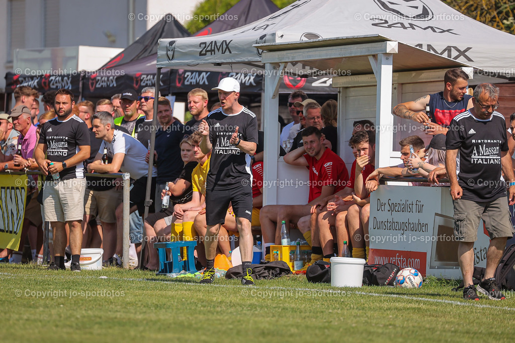 BQ3I6677 | 11.06.2023; Relegation Rückspiel zur Kreisliga A Dillenburg; Rasenplatz Sinn; SG Sinn/Hörbach - SSV Wissenbach; Ergebnis 2:1 (1:0)