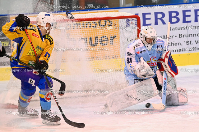 ESC Steindorf vs. EHC Althofen 10.12.2022 | #77 Waldner Philipp, #81 Adamitsch Anja