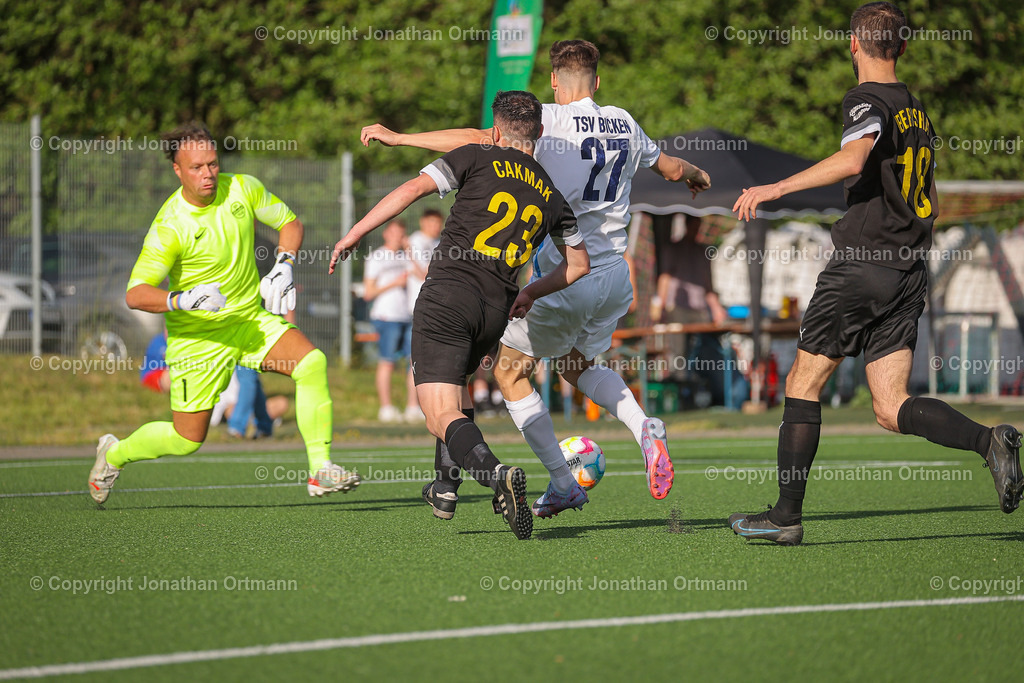 BQ3I4166 | 31.05.2023; Kreispokalfinale Kreis Dillenburg; Kunstrasenplatz Eisemroth; TSV Bicken - SSV Allendorf; Ergebnis: 5:1 (2:0)