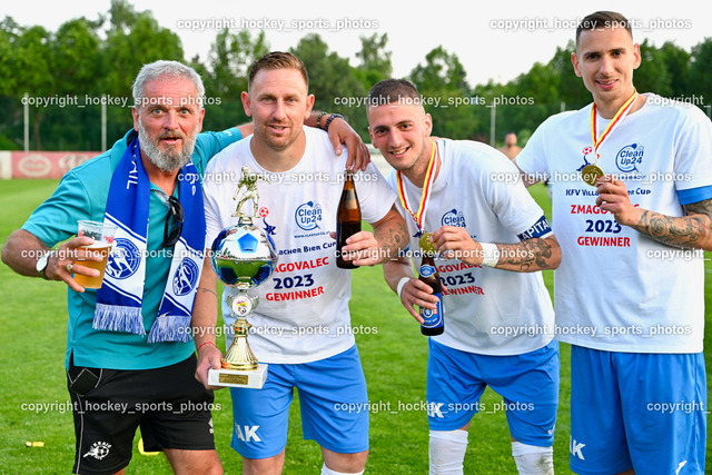 Villacher Bier Cup 2022/23 Siegerehrung SAK vs. SV Dellach Gail 17.6.2023 | hockey sports photos, Pressefotos, Sportfotos, hockey247, win 2day icehockeyleague, Handball Austria, Floorball Austria, ÖVV, Kärntner Eishockeyverband, KEHV, KFV, Kärntner Fussballverband, Österreichischer Volleyballverband, Alps Hockey League, ÖFB, 