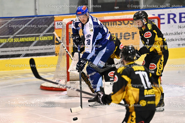 ESC Steindorf vs. EC Spittal Hornets 3.2.2024 | #28 Bacher Stefan, #11 Kucher Florian