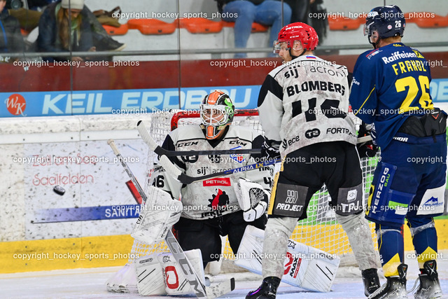 EK Zeller Eisbären vs. HDD Jesenice 1.10.2022 | #46 Karjalainen Antti, #40 Blomberg Niki, #26 Frandl Alexander