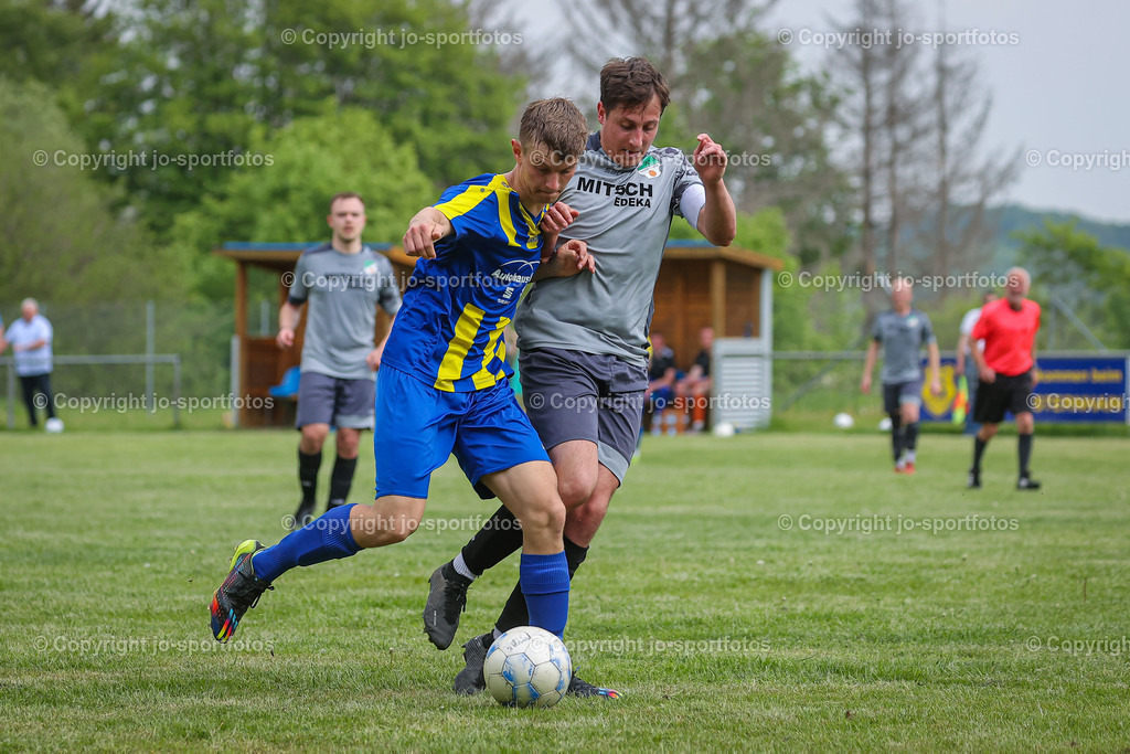 BQ3I8122 | 21.05.2023; Kreisliga A Dillenburg; Rasenplatz Gusternhain; SG Ambach - FC Niederrossbach; Ergebnis: 2:3 (0:1)