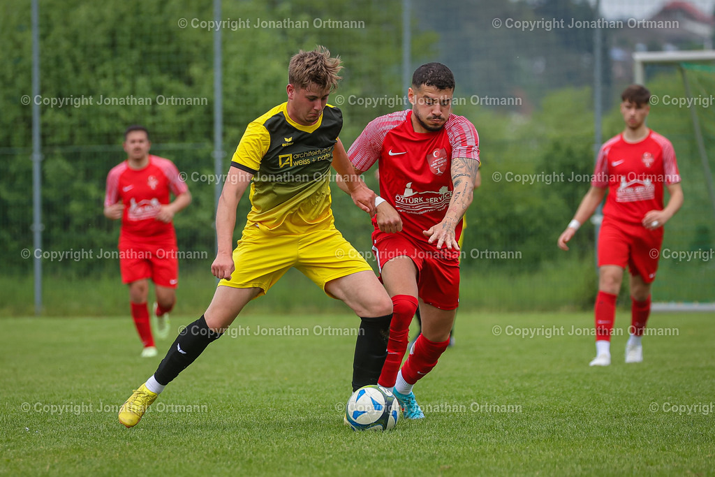 BQ3I7234 | 21.05.2023; Kreisoberliga West; Rasenplatz Medenbach; SSV Medenbach - SG Türk-Ata/Türkgücü Wetzlar; Ergebnis: 1:2 (1:0)