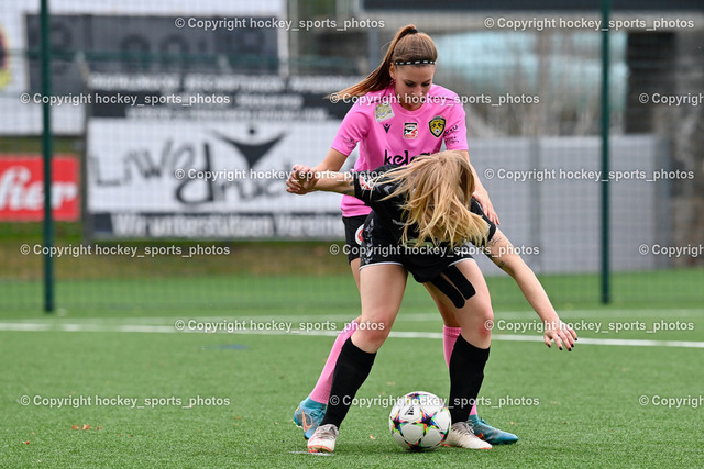 Liwodruck Carinthians Hornets vs. FC Pingau Saalfelden Frauen 29.10.2023  | #21 Julia Starchl, #18 Peyton Taylor Chick