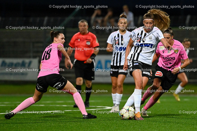 Liwodruck Carinthians Hornets vs. LASK Frauen 16.9.2023 | #18 Laura Therese Kert, #75 Mavie Schweitzer