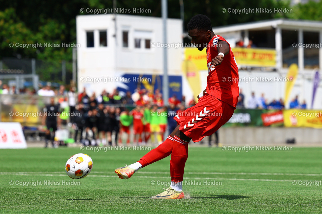 NH_FCEintrachtNorderstedt_USCPaloma_LottoPokal_24052025 | #33 Ohene Köhl (FC Eintracht Norderstedt)Fußball I Herren I Lotto Pokal I Saison 2024-2025 I Finale I FC Eintracht Norderstedt - USC Paloma I 24.05.2025 I Stadion Hoheluft - Realisiert mit Pictrs.com
