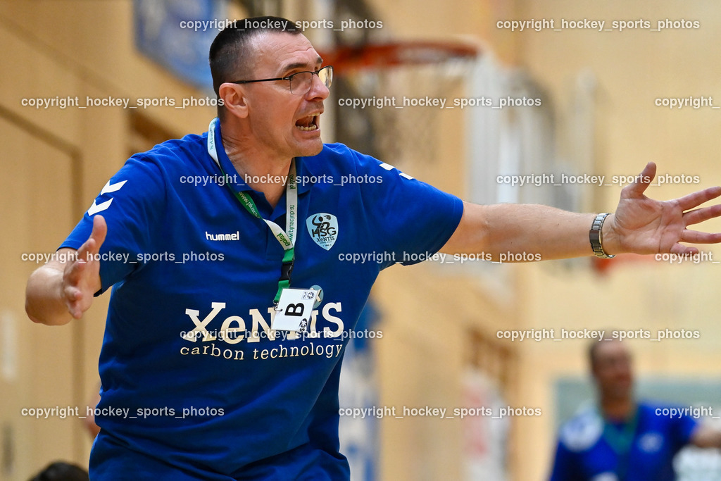 SC Ferlach vs. HSG Xentis Bärnbach/Köflach 7.10.2022 | Headcoach HSG Bärnbach SERBEC Uros