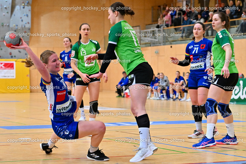 SC Ferlach Damen vs. HIB Graz 18.2.2023 | #10 Fister Petra, #17 STRASSER Carina, #71 Voncina Luna