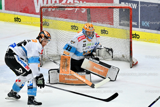 EC IDM Wärmepumpen VSV vs. Black Wings Linz 1.1.2024 | #33 Höneckl Thomas, #46 Würschl Niklas