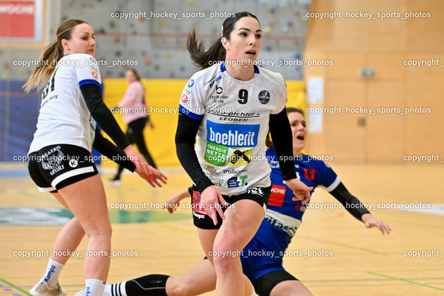 SC Ferlach Damen vs. BT Füchse 21.1.2024 | #51 STRASSER Carina, #9 Svetik Maja, 