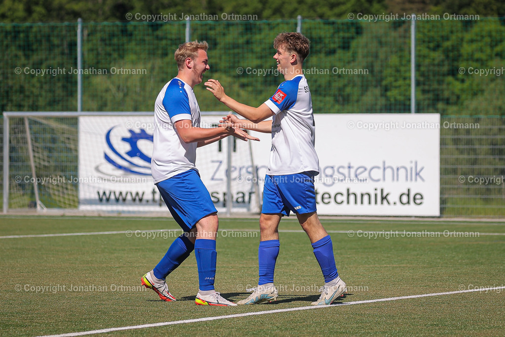 BQ3I8334 | 03.06.2023; Kreisliga B Dillenburg; Kunstrasenplatz Wissenbach; SSV Wissenbach - FC Flammersbach; Ergebnis 6:0 (2:0)